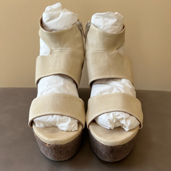 COCLICO Cork Platform Wedge Sandals SZ 39 - Picture 9 of 10